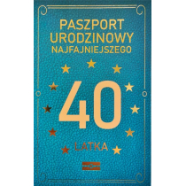 YEKU Karnet Urodzinowy 40 JCX - 037 - YEKU