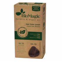 BIOMAGIC FARBA DO WŁOSÓW BARDZO CIEMNY PERŁOWY BLOND (66.78) 250 g - BIOMAGIC BP-8699367125963