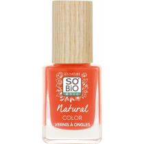 SO'BiO etic Lakier do paznokci Natural Color Orange Pop 30 11 ml