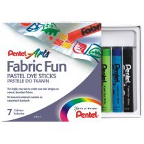 Pentel Pastele do tkanin PTS w 7 kolorach
