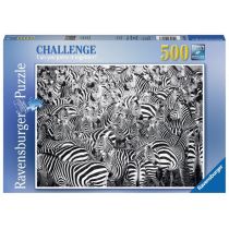 Ravensburger Puzzle 500 elementów Zebry