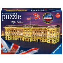 Ravensburger 12529 12529-Buckingham Palace nocne puzzle 3D