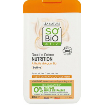 SO'BiO etic Odżywczy krem pod prysznic z olejem arganowym 450 ml
