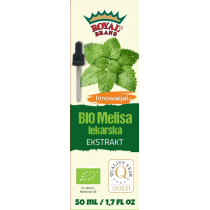 Royal Brand Ekstrakt z melisy lekarskiej w kroplach Suplement diety 50 ml Bio