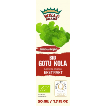 Royal Brand Ekstrakt z gotu kola w kroplach Suplement diety 50 ml Bio