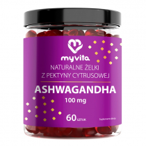 MyVita Żelki Naturalne Ashwagandha Suplement diety 60 szt.