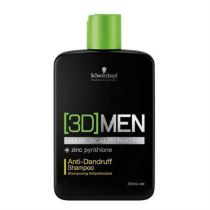 Schwarzkopf 3DMEN Anti Dandruff Shampoo 250ml M Szampon do włosów 48218