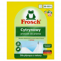 Frosch Cytrynowy proszek do prania tkanin białych 1.5 kg