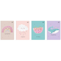 Zeszyt A5/16K kratka Glitter (20szt) - INTERDRUK