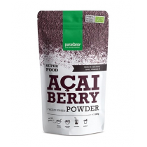 Purasana Jagody acai liofilizowane sproszkowane bezglutenowe 100 g Bio