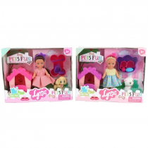 Lalka ze zwierzątkiem MIX Trifox