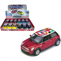 Model Metalowy Kinsmart Mini Cooper S 1:28 Mega!