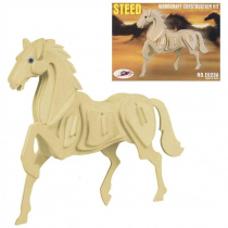 Drewniane Puzzle Przestrzenne 3D - Pistolet