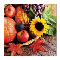 Serwetki Jesienne skarby 33x33cm 20szt - PAW