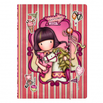 Santoro Teczka zamykana na gumkę Gorjuss