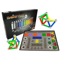 Magnastix LEANToys LEANToys Zestaw Klocki Magnetyczne 560+ Tablica  660