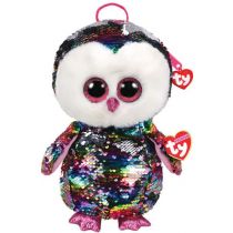Ty Inc Fashion Sequins OWEN cekinowy plecak sowa 95023