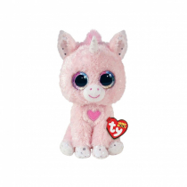 Ty Beanie Boos różowy jednorożec Snookie 15cm -