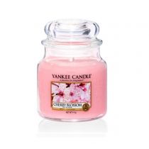 Yankee Candle Świeca zapachowa średni słój Cherry Blossom 411g 57420-uniw