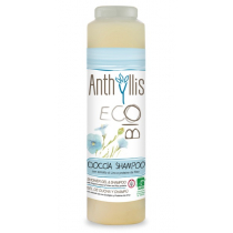 Bio Anthyllis Eco Anthyllis, Pierpaoli - SZAMPON I PŁYN, ŻEL POD PRYSZNIC Z WYCIĄGIEM Z LNU I PROTEINAMI RYŻU, 250 ML