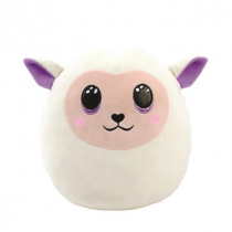 Squish-a-Boos Fluffy biały baranek 22 cm - TY