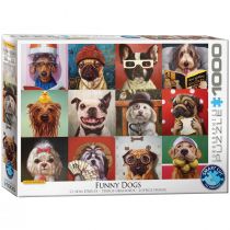 Eurographics Puzzle 1000 Śmieszne psy -