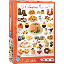 Eurographics Süßigkeiten zu Halloween - 1000 Teile Hochformat Puzzle - Sweet Line -
