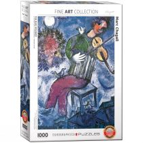 Eurographics Puzzle 1000 elementów. Niebieski skrzypek, Marc Chagall