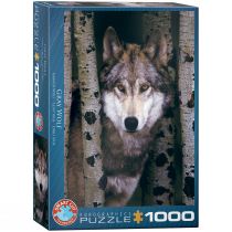 Eurographics Gray Wolf Jigsaw puzzle 1000 Pieces 19.25