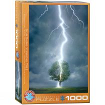 Eurographics Lightning striking Tree 1000 piece puzzle