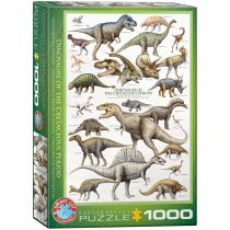 Eurographics Puzzle 1000 elementów Dinozaury w okresie Kredy