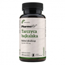 Tarczyca bajkalska Baikal skullcap ekstrakt 400mg 90 kapsułek PharmoVit