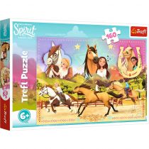 Trefl Puzzle 160 elementów. Spirit Riding Free. Trzy przyjaciółki