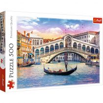 Trefl Puzzle 500 elementów Most Rialto Wenecja