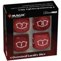 Magic the Gathering - Moutain - Deluxe Loyalty Dice Set Ultra-Pro