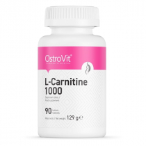 OstroVit L Karnityna L Carnitine 1000mg 90 Tabletek Ostrovit 5902232610871