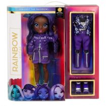 MGA Entertainment L.O.L Rainbow High Lalka Krystal Bailey + 2 stroje + akcesoria 572114 572114