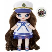 MGA Entertainment NaNaNa Surprise NaNaNa Surprise Sparkle Laleczka Sailor Blu Wieloryb Cekinowy Pom 573951 0000044136