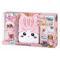 Lalka NA! NA! NA! Surprise Backpack Bedroom Seria 3, Pink Kitty Mga Entertainment