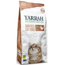 Yarrah (karma dla kotów i psów) (DLA KOTA DOROSŁEGO) KARMA Z KURCZAKIEM I GROSZKIEM BIO 800 g -