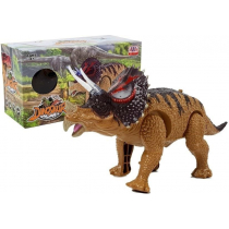 Dinozaur Triceratops żółty