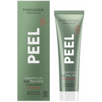 Madara Peel Kremowa maska, złuszczające kwasy AHA i Glinka 60 ml
