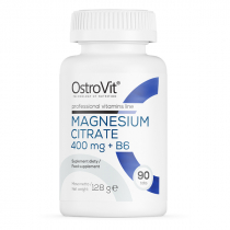 Ostrovit OstroVit Magnesium Citrate 400 mg + B6 90 tabletek 1144285