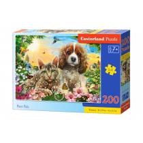 Puzzle 200 el. B-222247 Best Pals Castorland