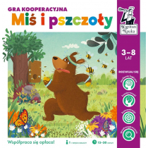 Gra kooperacyjna. Miś i pszczoły. Kapitan Nauka