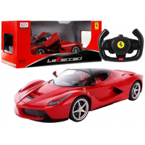 Rastar Auto R/C Ferrari 1:24 Czerwone na pilota 4669