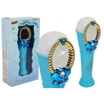 Import LEANToys Magiczne Lustro Z Mikrofonem Niebieskie USB Światła LT-7816-0