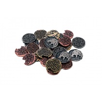 Drawlab Entertainment Metalowe monety - Wilkołackie (zestaw 24 monet)