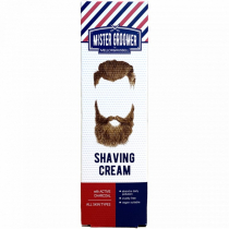 MISTER GROOMER Mister Groomer Krem do golenia z węglem 100 ml