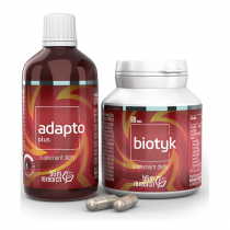 BOTANICAL RESEARCH B&M Adaptobiotyk 100 ml plus kapsułki BR3467